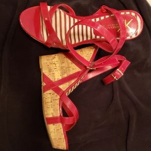 Kardashian Kollection Wedge sandal